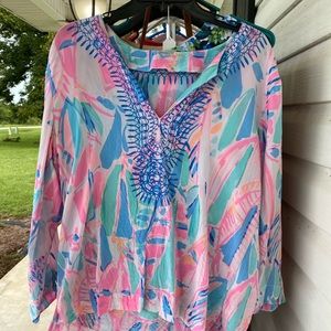 Silk XL LILLY PULITZER LADIES TOP